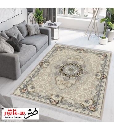 فرش 700 شانه بژ+ فرش درسا بژ 700 شانه